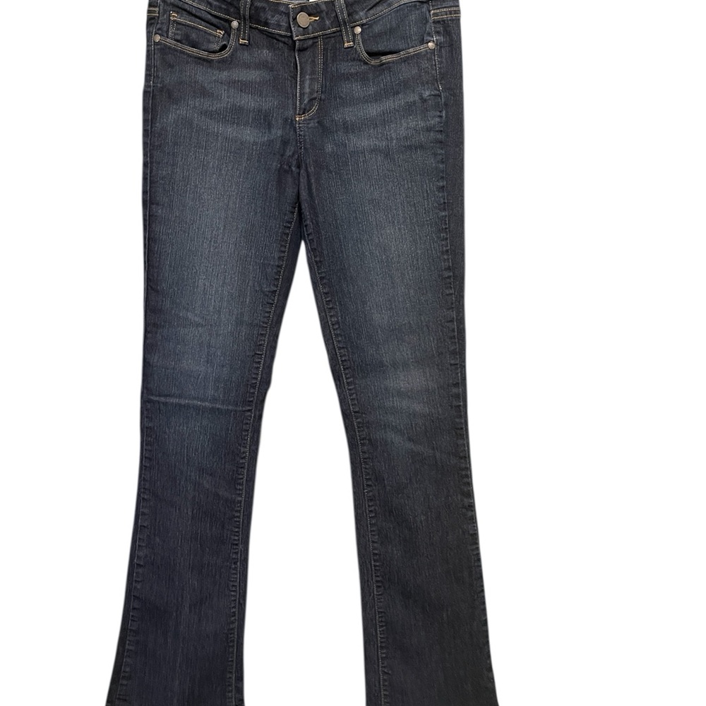 PAIGE Dark Blue Boot Cut Women's Jeans